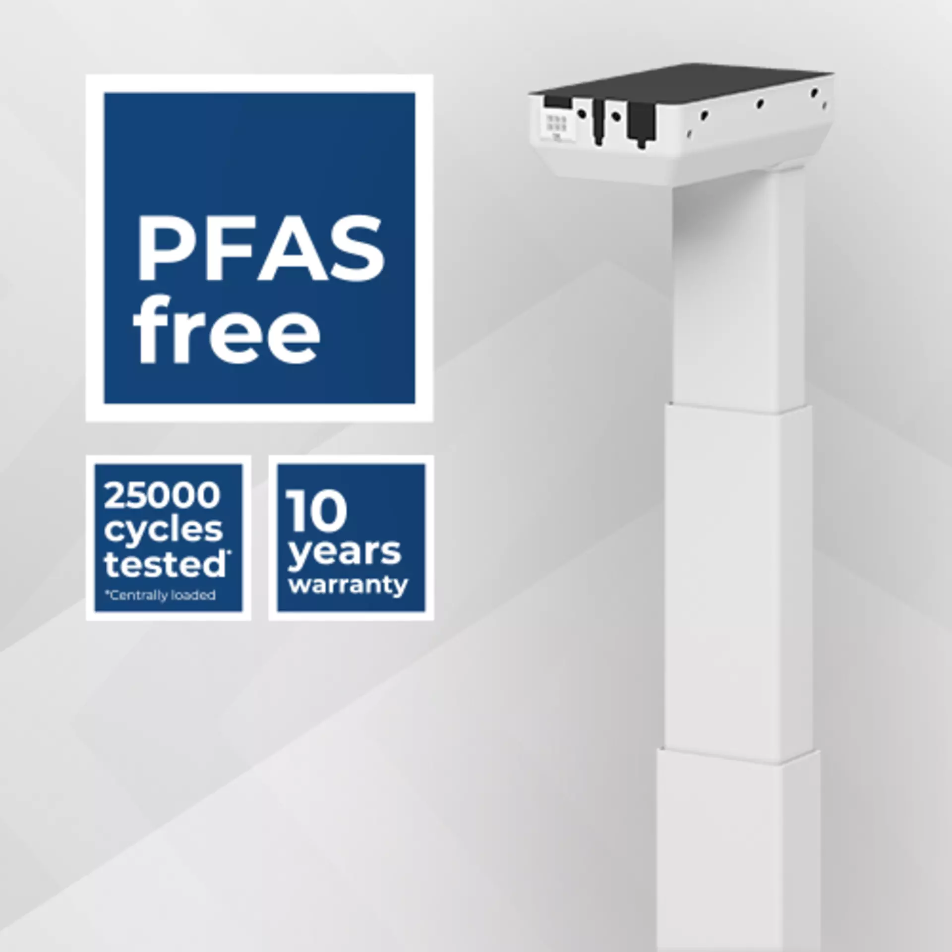 PFAS-free DL6 EXPERIENCE lifting column