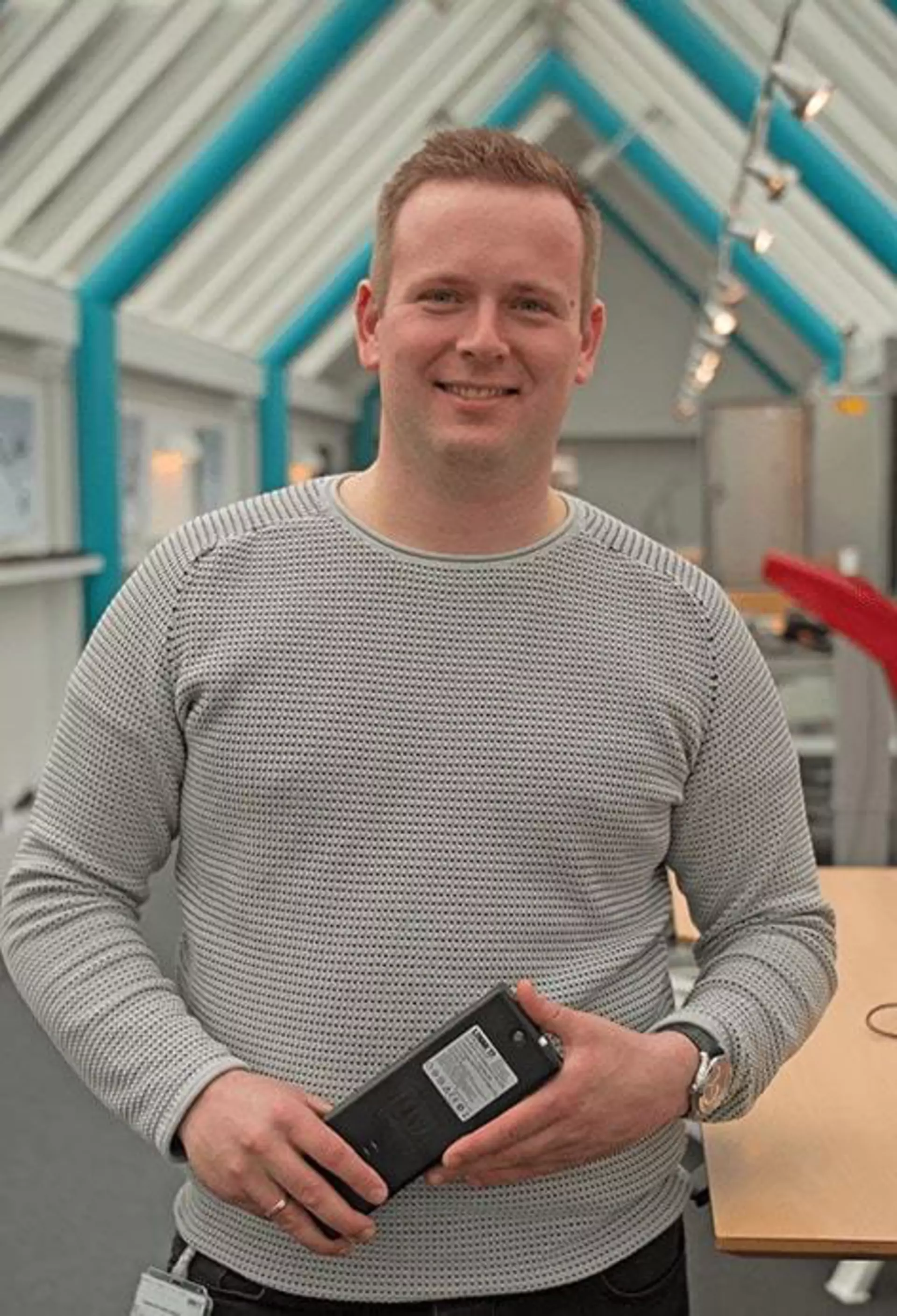 Stefan Lorenzen, LINAK Sales Engineer at LINAK A/S in Guderup, Denmark.