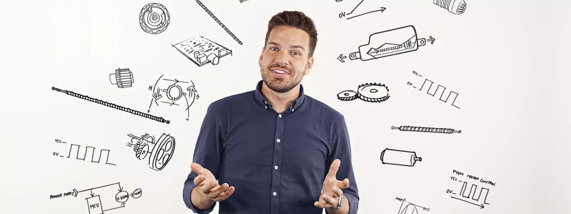 Actuator Academy™ – Engineer explaining how electric linear actuators work in industrial machinery