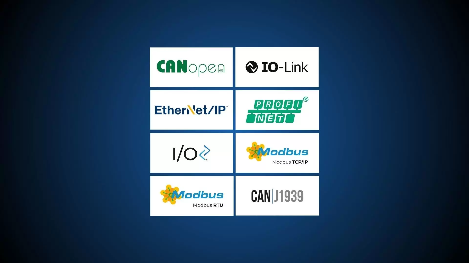 Find information about your preferred industrial interface