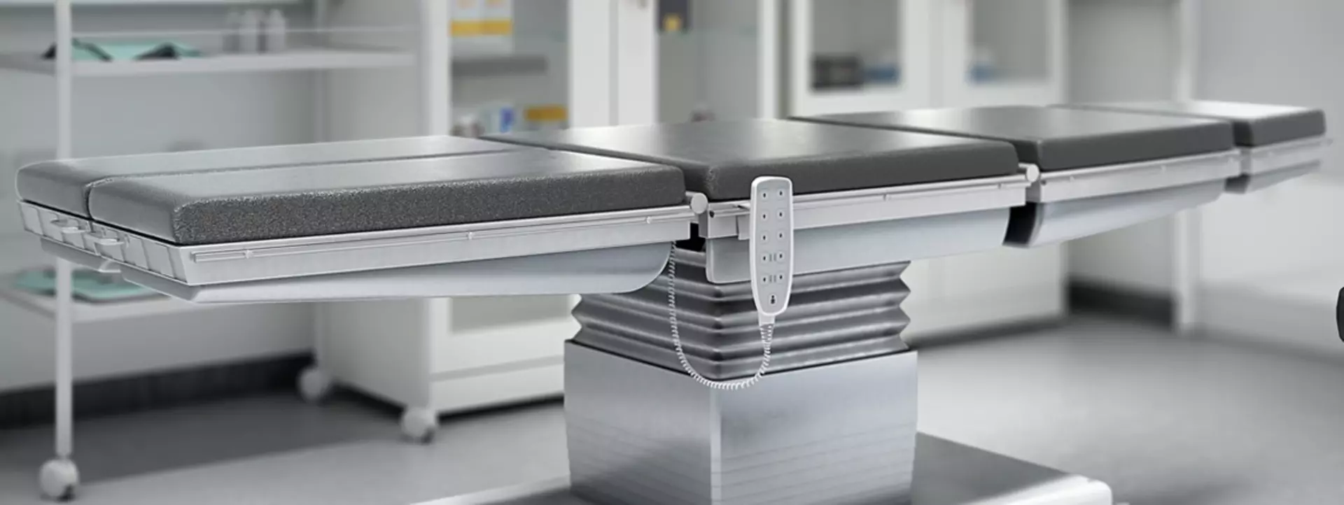 Multiple benefits using electric adjustment of operating tables