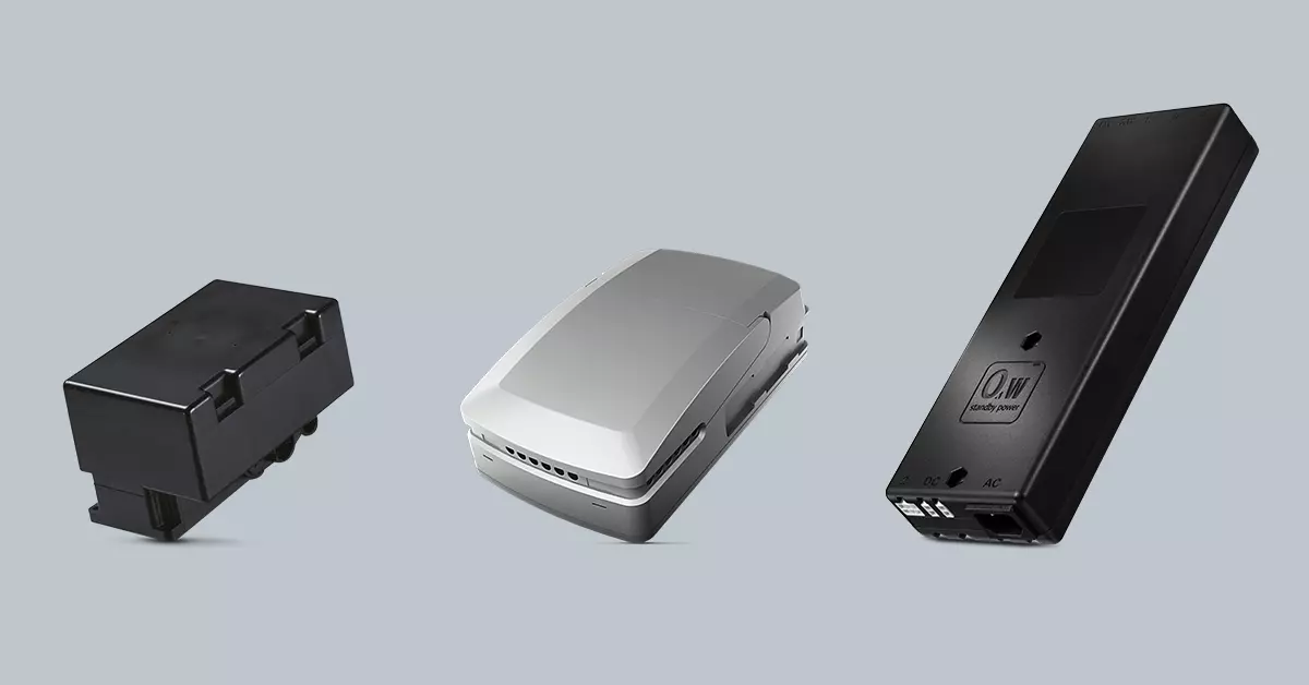 Linear actuator control boxes
