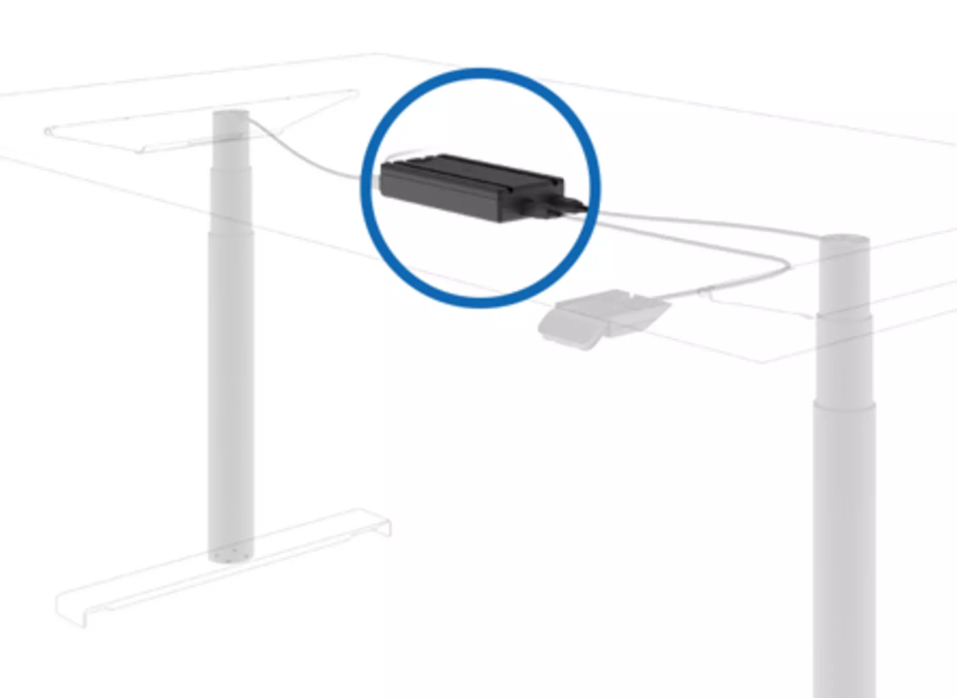 LINAK inline column system CBD6S
