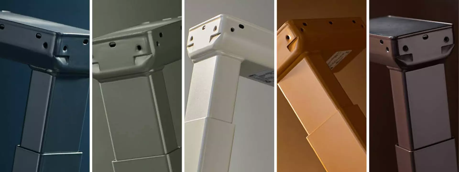  Coloured EXPERIENCE columns