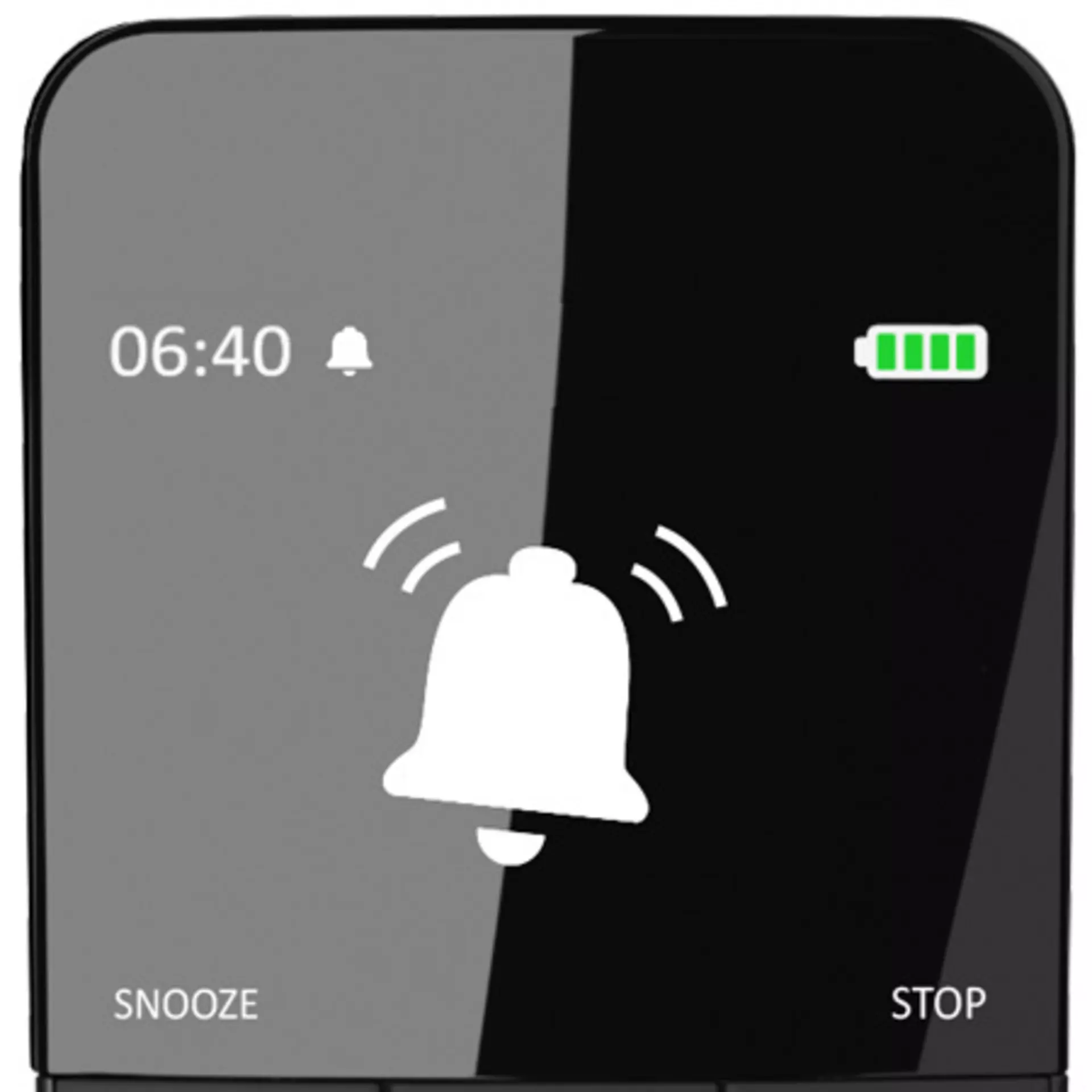 Silent alarm features of the HC40 Advanced use the massage motors as an alarm