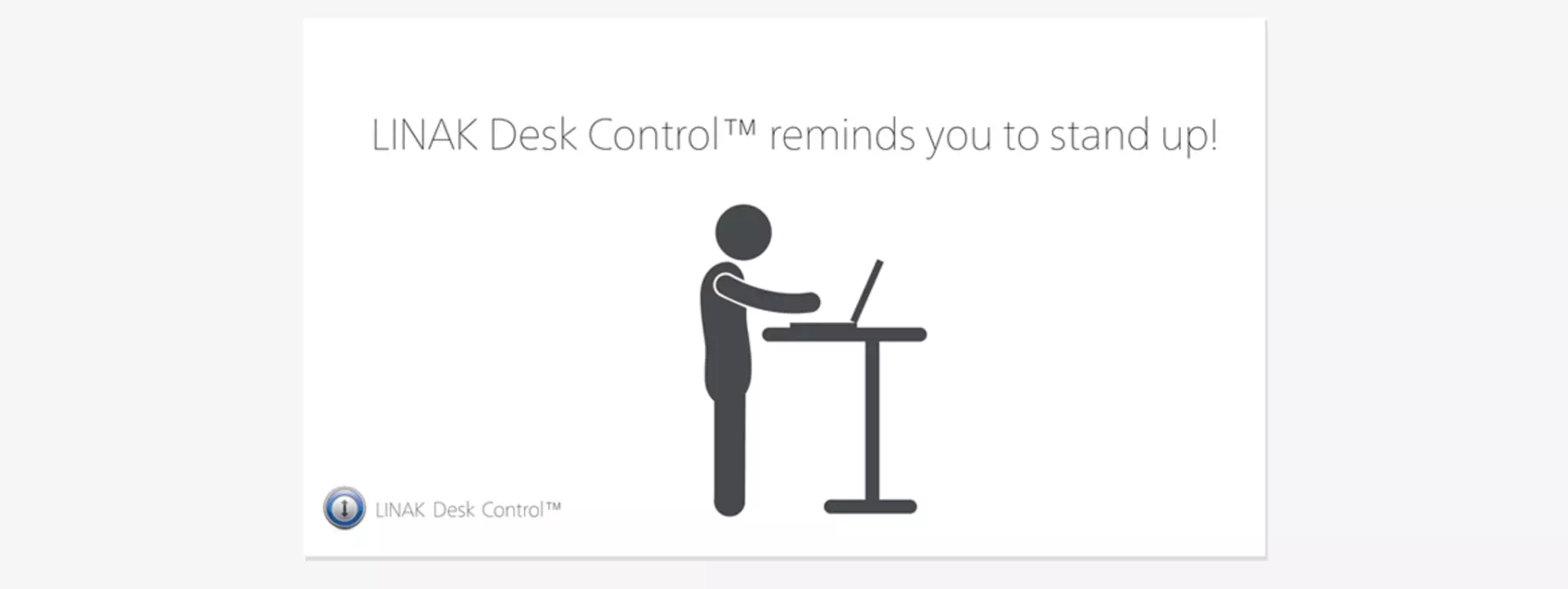 It has never been easier to use your height adjustable desk