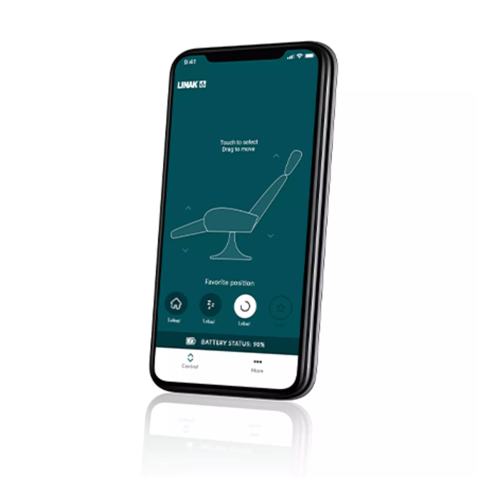 The My Recliner App with the premium features unlocked.