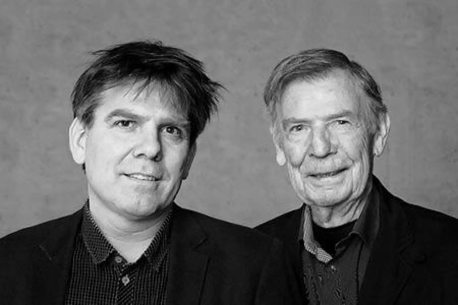 Joakim Lassen, CEO at Montana Furniture, with his father, Peter Lassen.