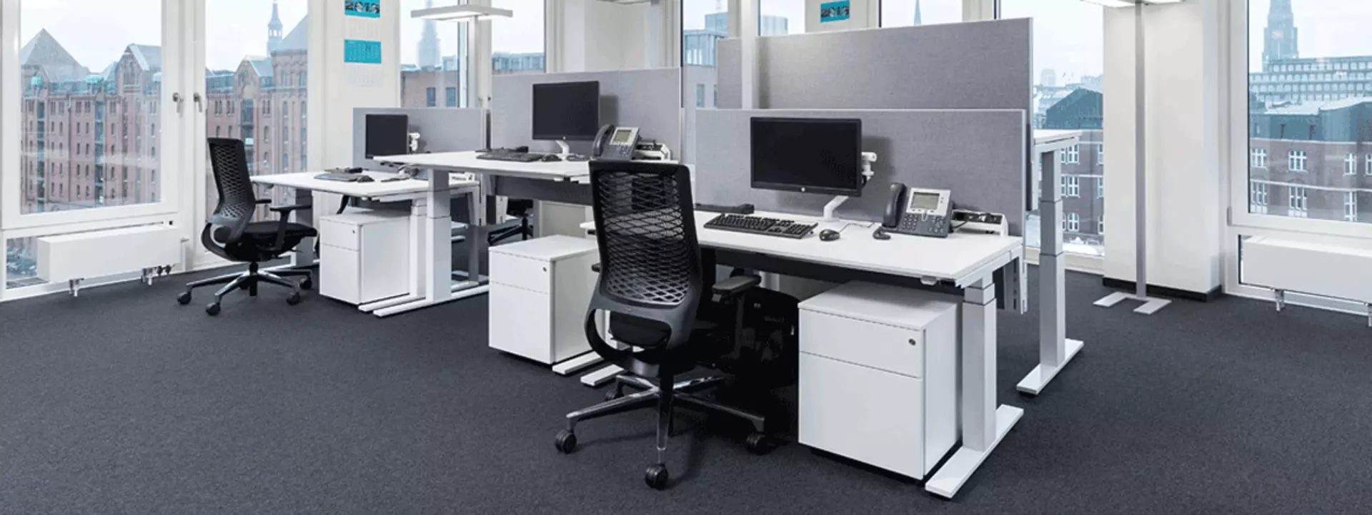 Maersk endorses electric height adjustable desks in its new offices