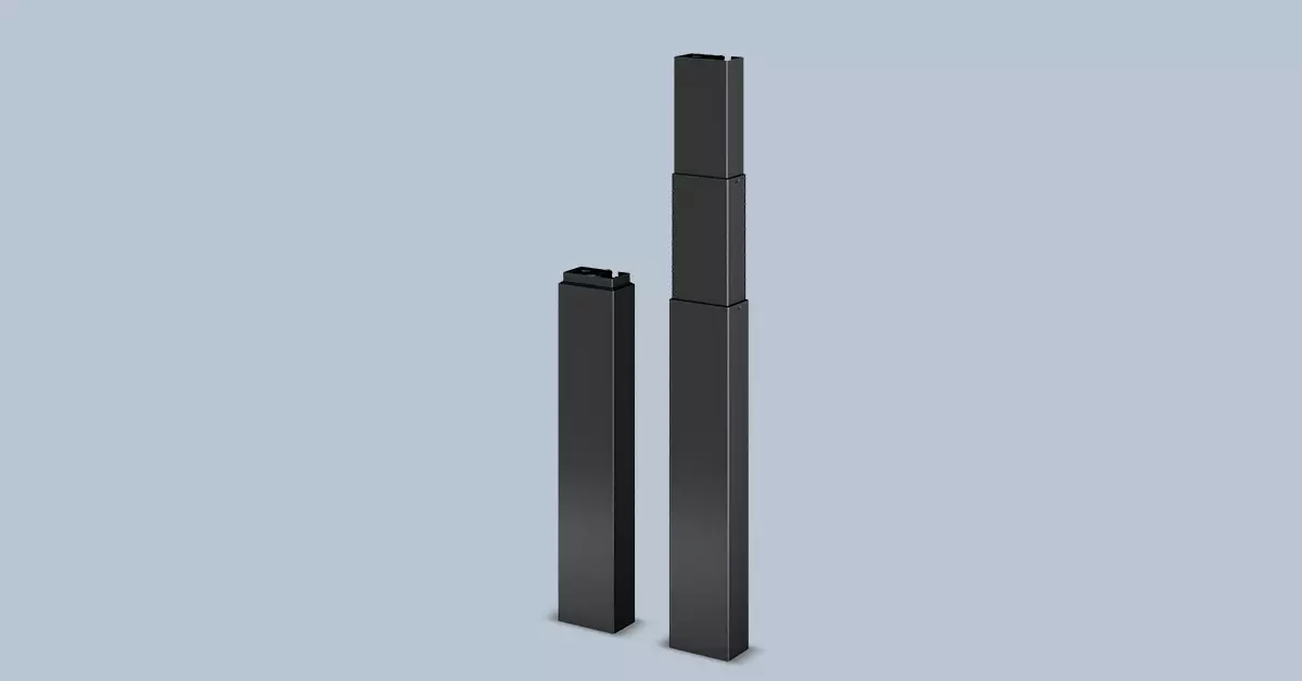 DL12 - Lifting column - Find the right fit for desk applications