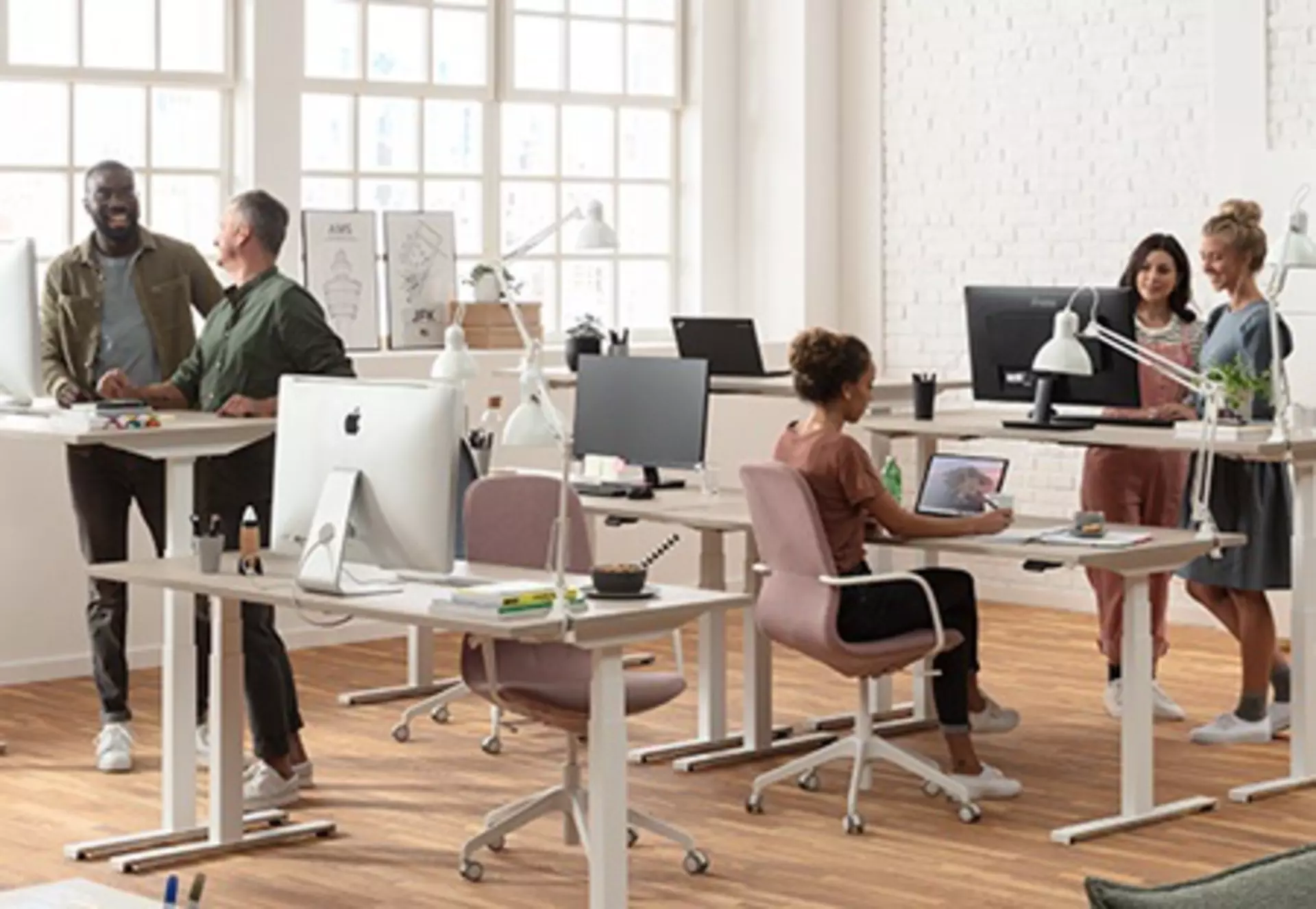 Easily integrate office desks with customised booking systems