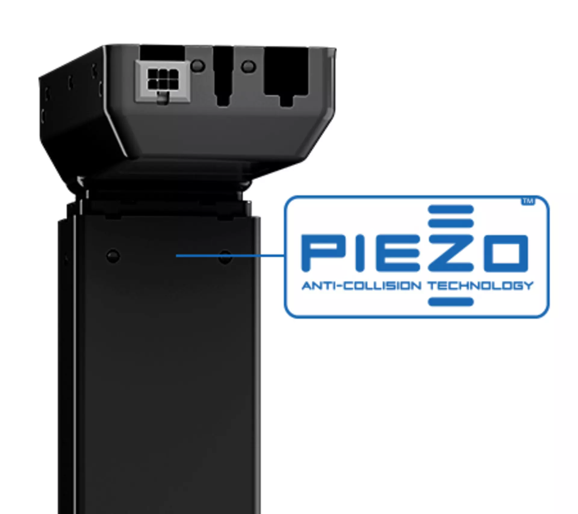 PIEZO is a Anti-Collision sensor for desks placed inside a DL lifting column