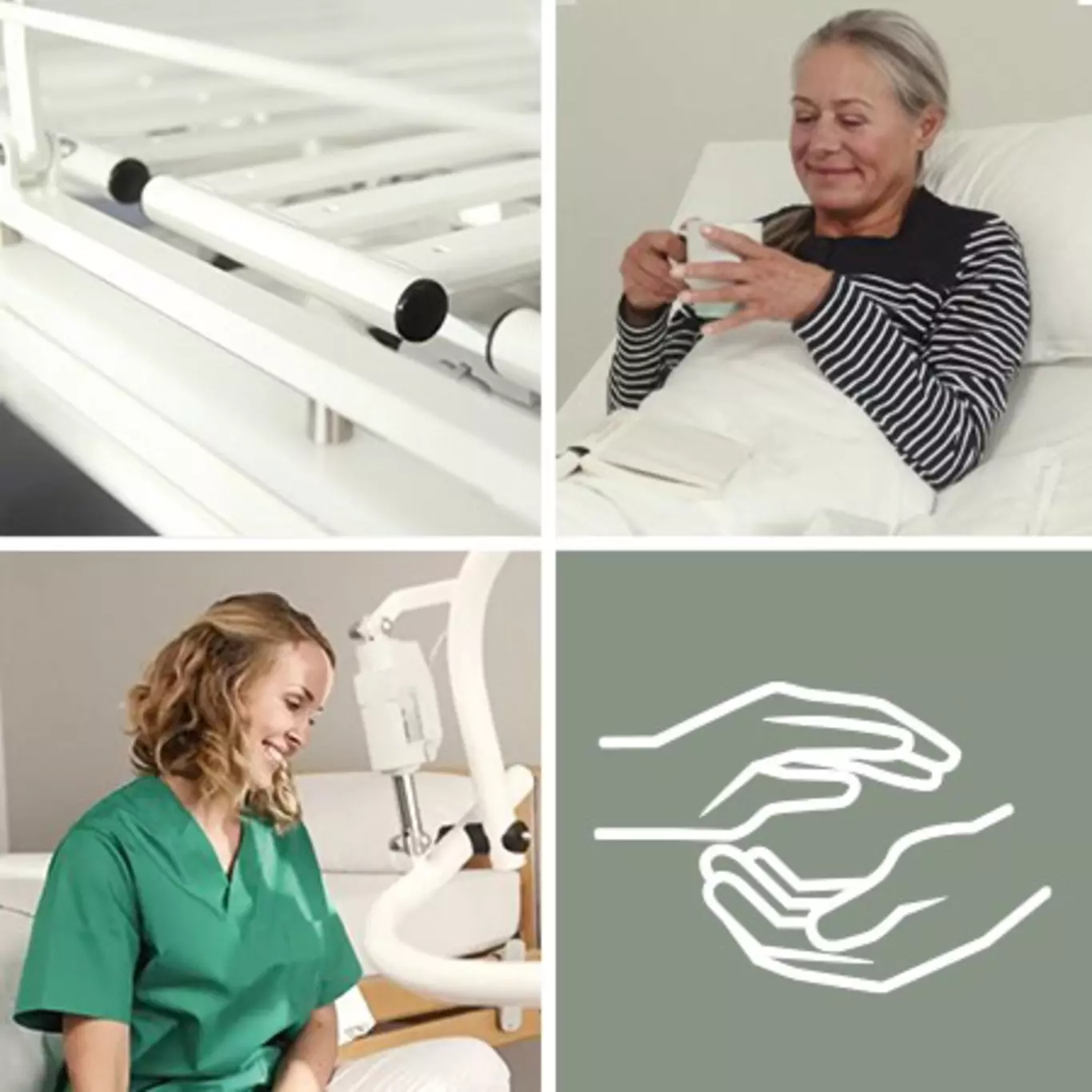 Images that show how the LINAK solutions can improve peoples lives.