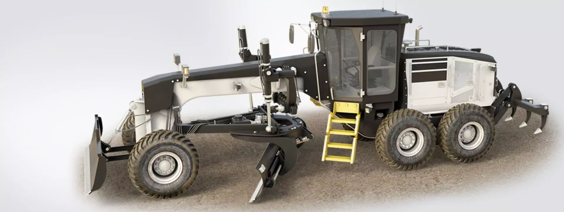 Smart adjustment of ladders in construction machinery improves ergonomics
