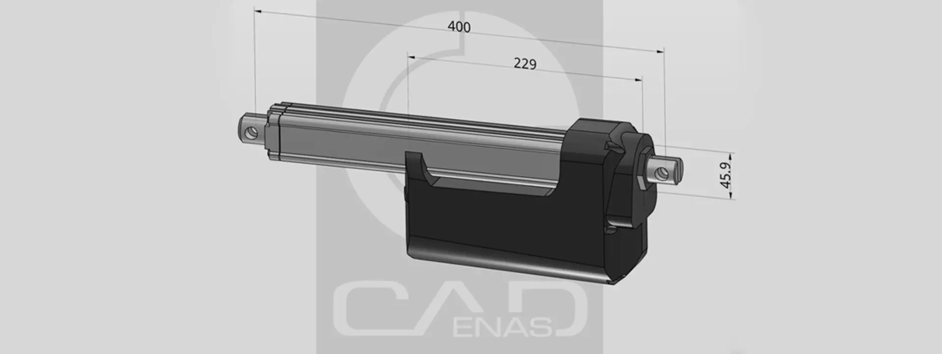 3D configurator with actuator LA36