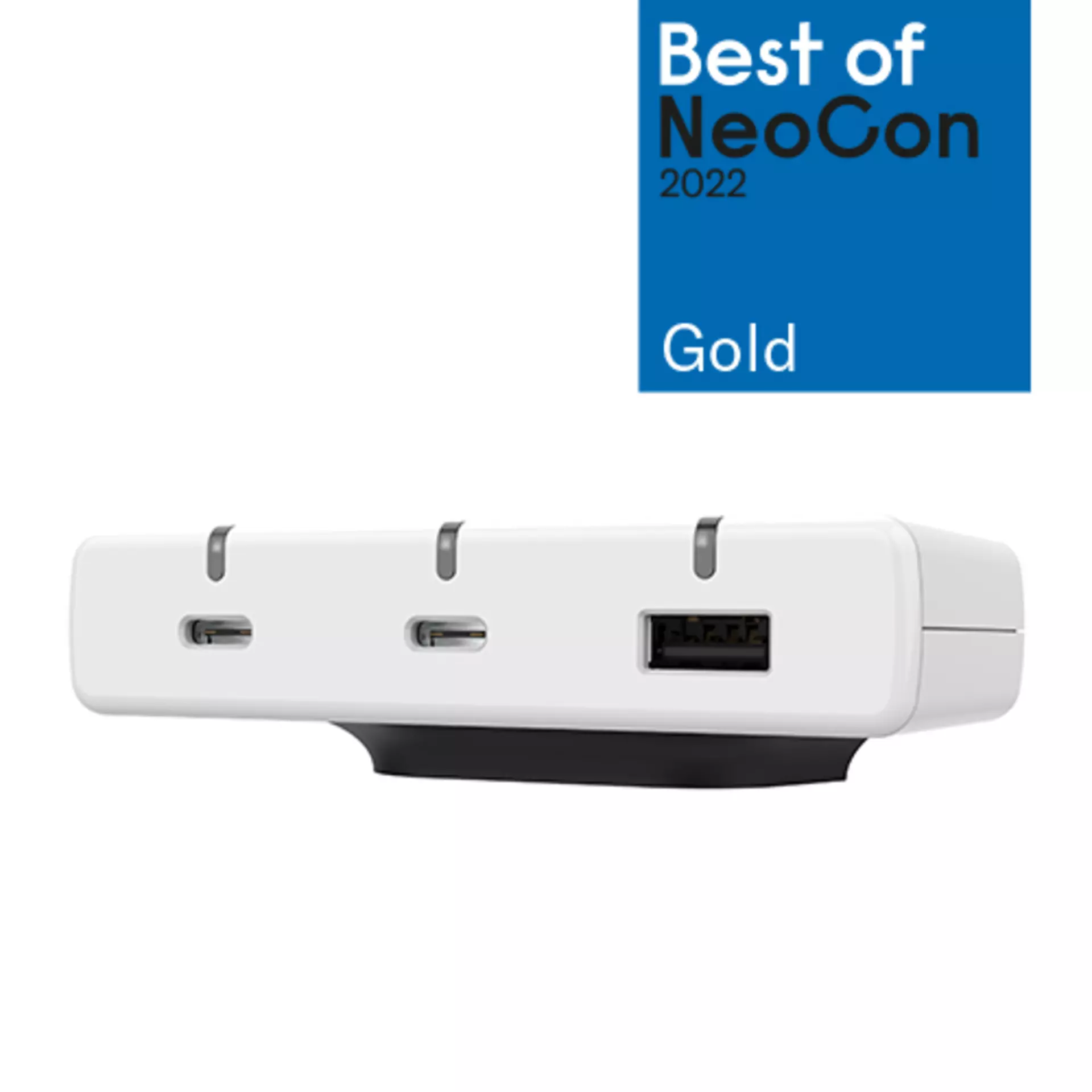 Desk2Device a high-speed USB charger powered by LINAK Control Box CBD6S