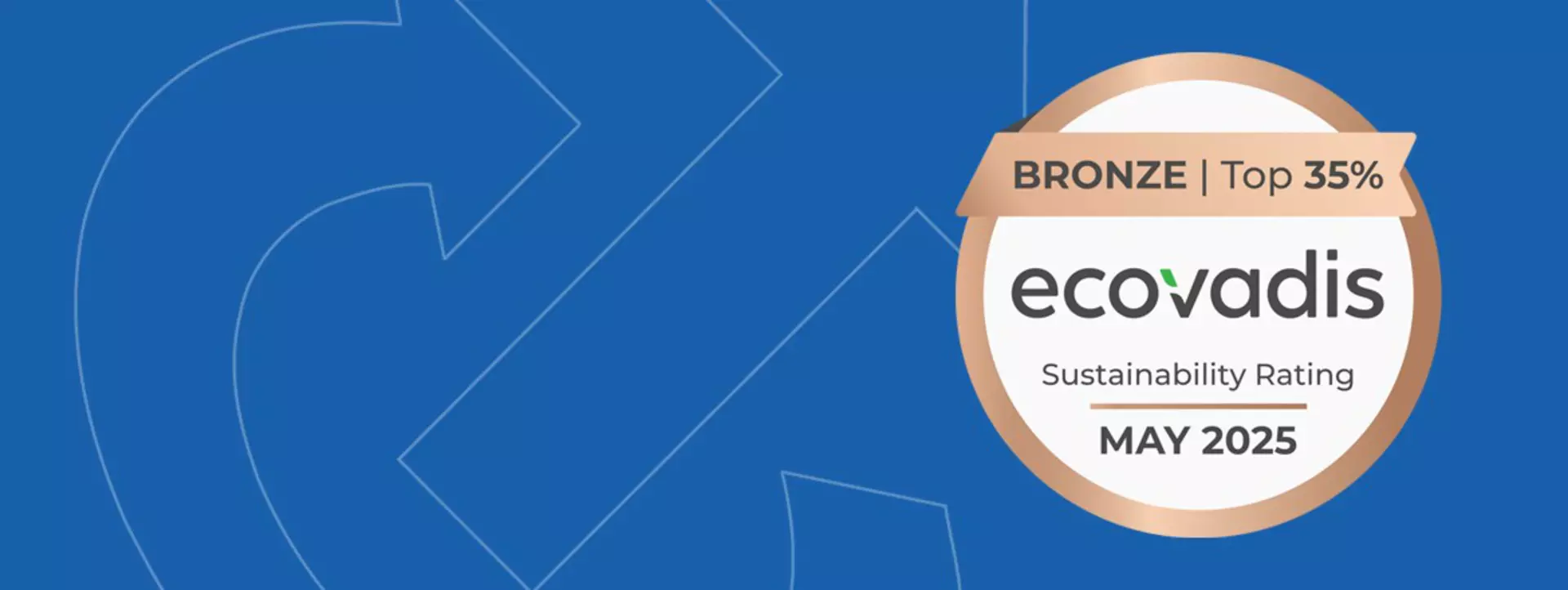 Ecovadis bronze medal