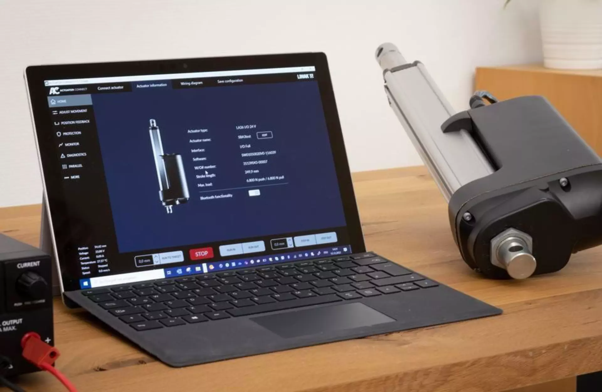 Electric linear actuators with advanced technology
