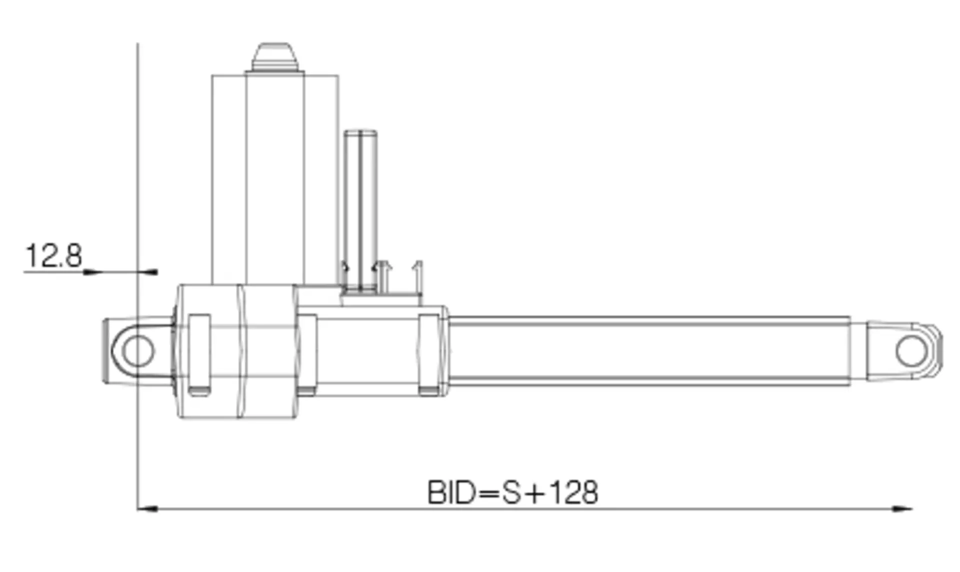  LA10 a small actuator for furniture