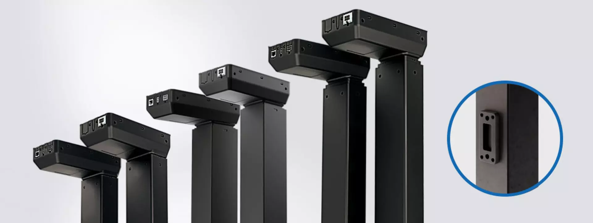 Create benching solutions with your IC lifting columns