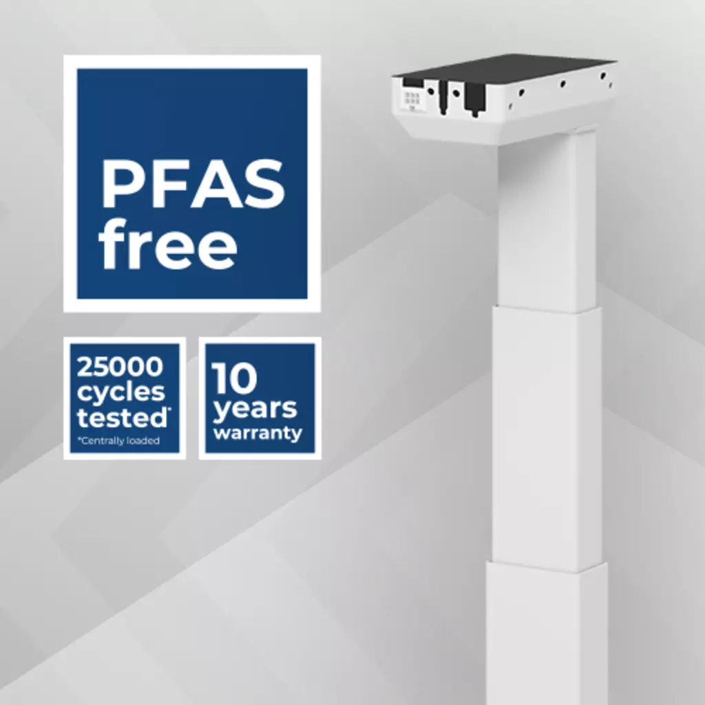 PFAS-free DL6 EXPERIENCE lifting column