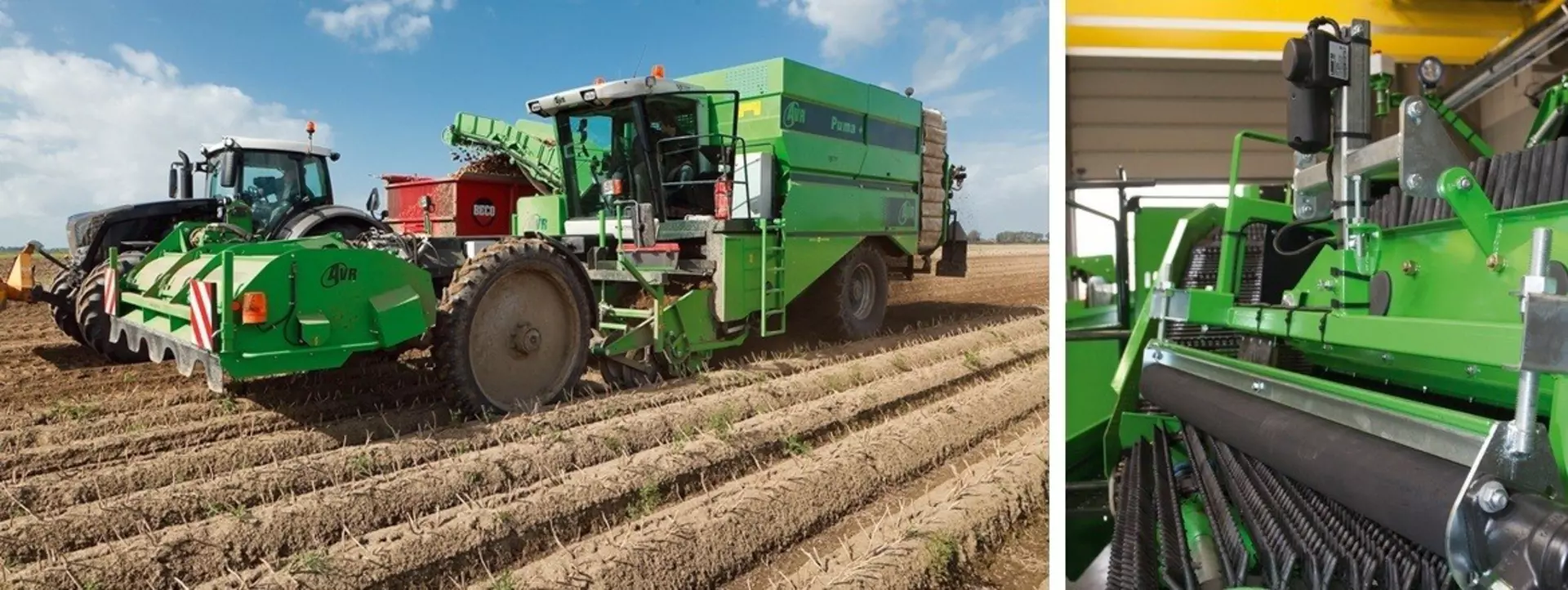 Efficient and comfortable harvesting case story