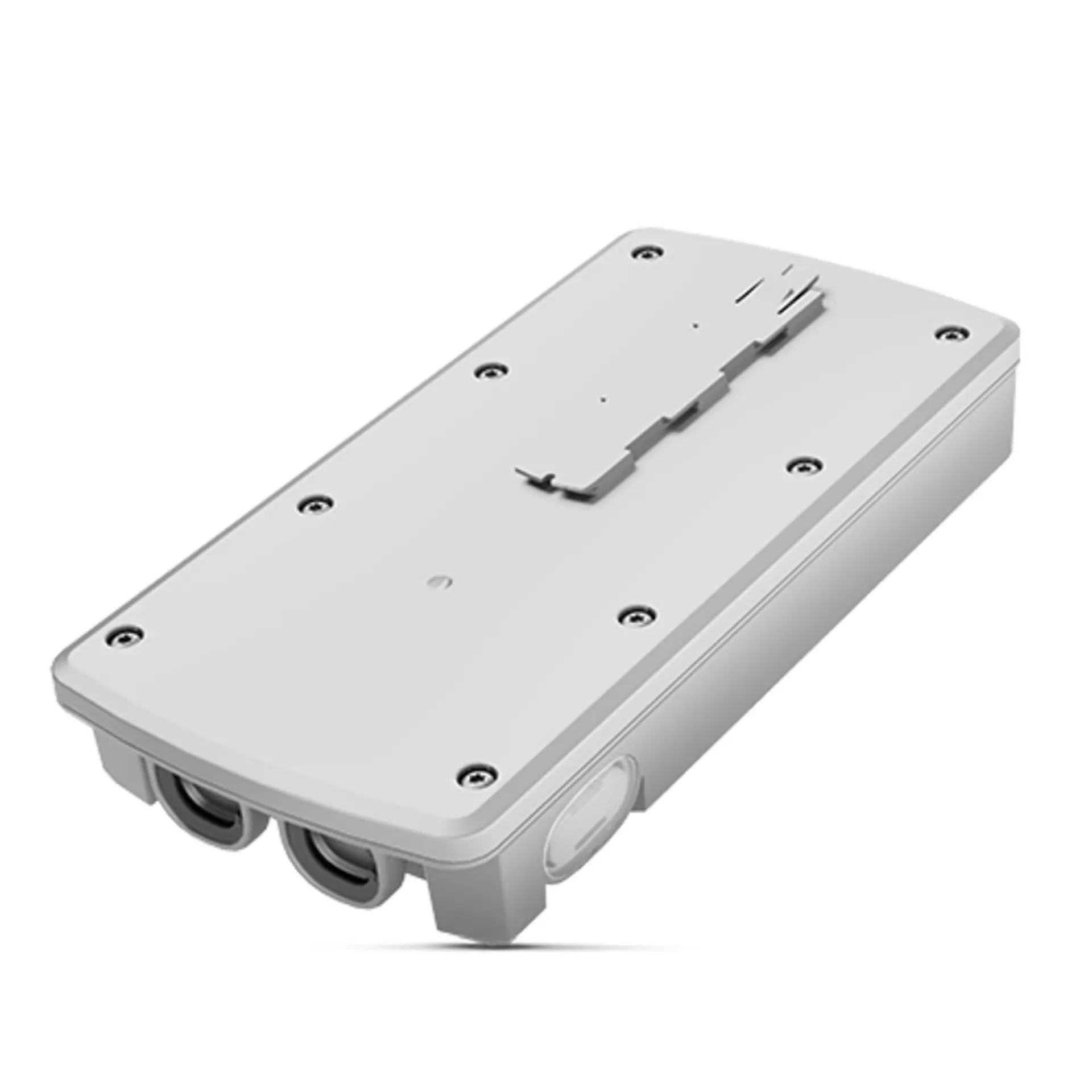 LINAK BA22 Li-Ion battery with a mounting clip system.