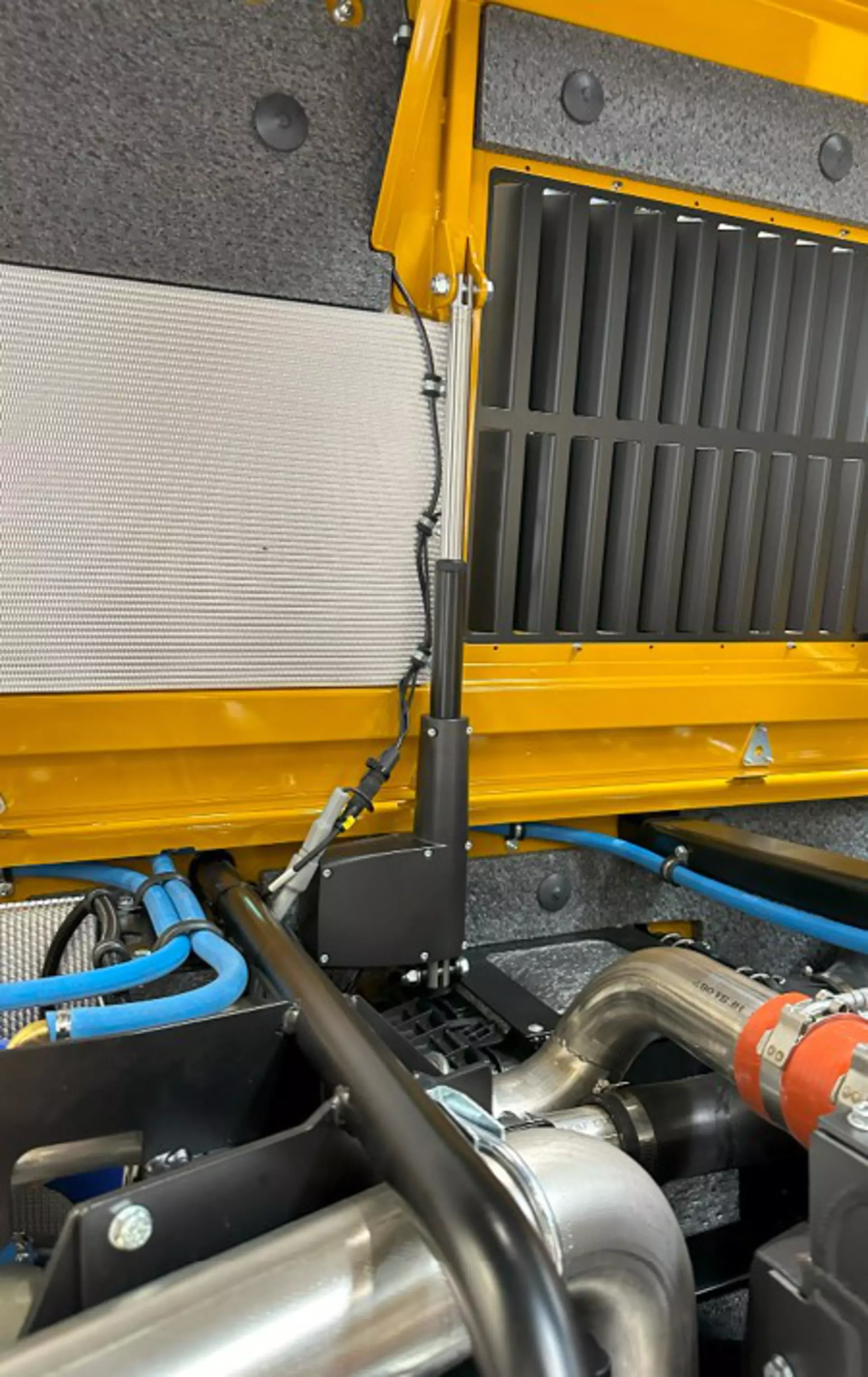 LA35 on the Hydrema wheeled excavator