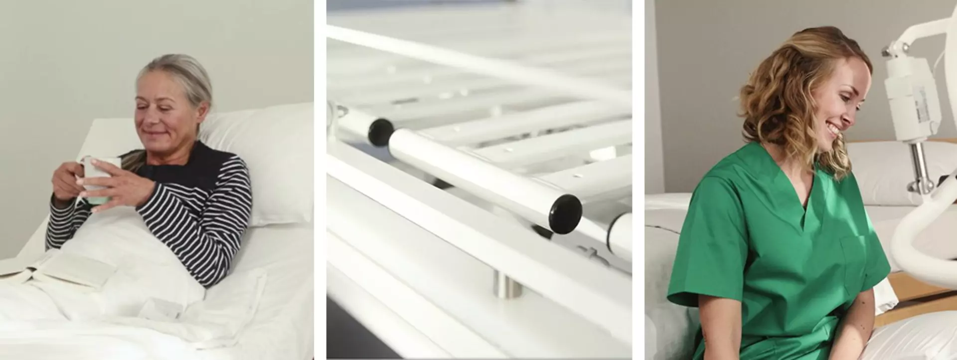 Images that show how the LINAK solutions can improve peoples lives.