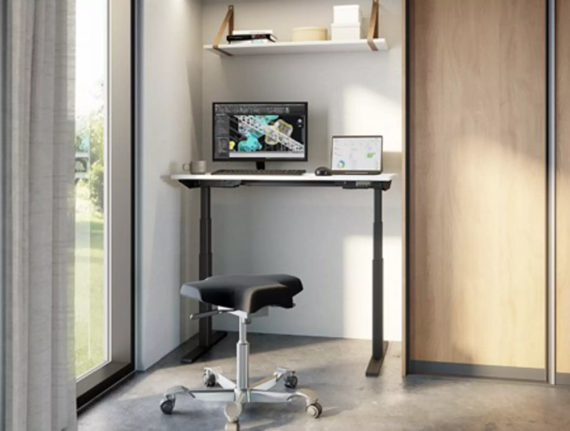 LINAK compact desk frames