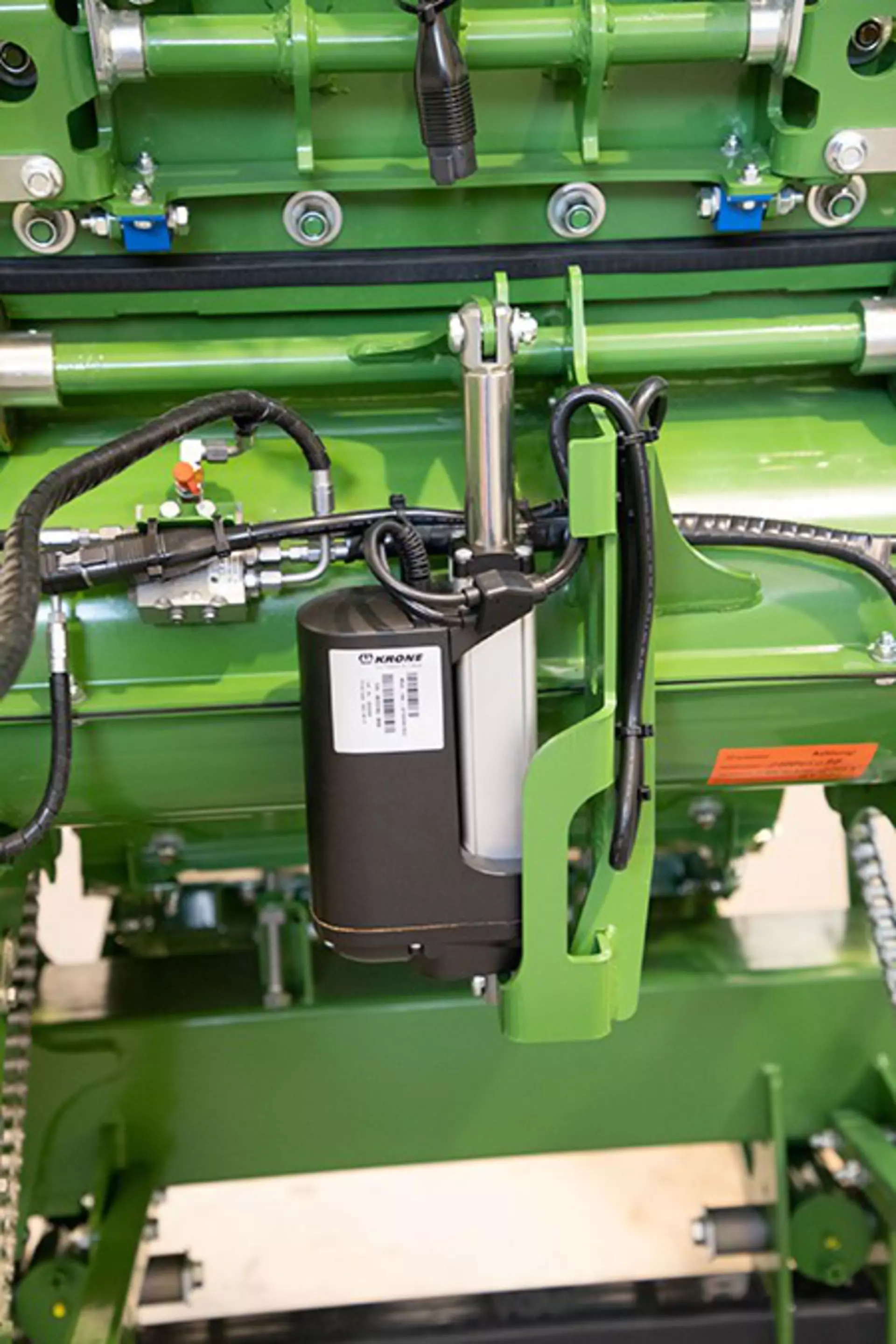LINAK linear actuator LA36 built into Krone forage harvester