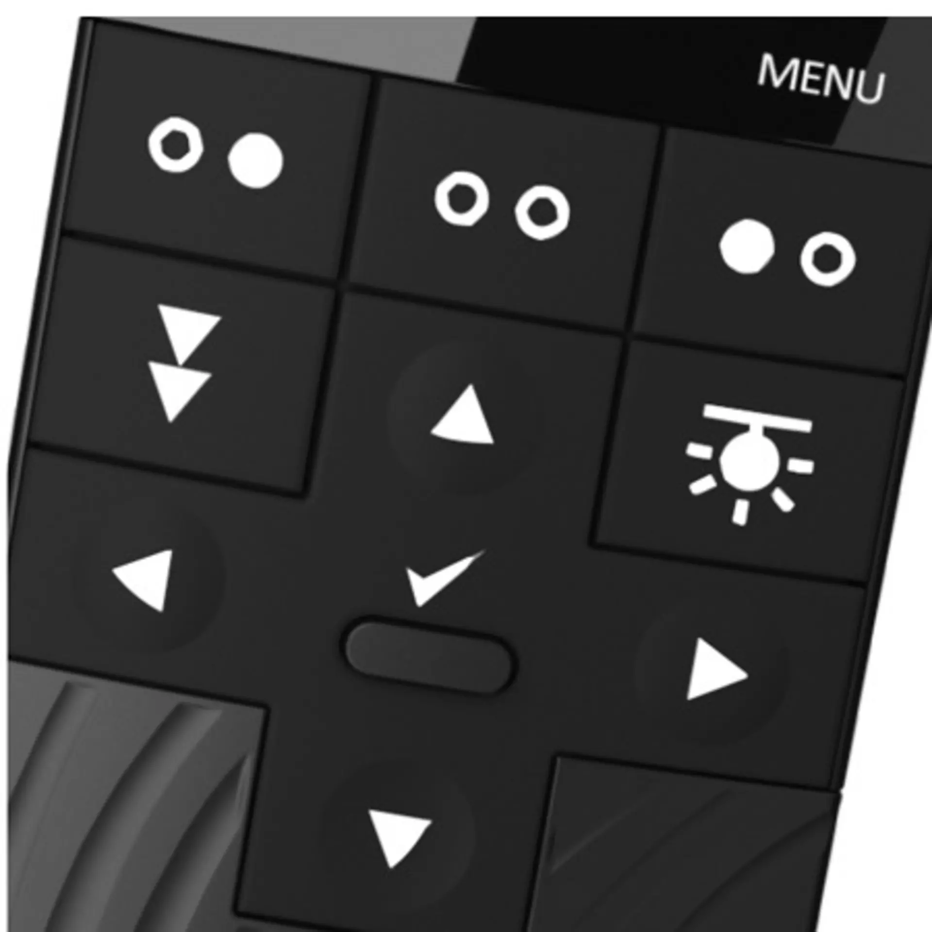 Backlight in buttons and adaptable display light in the HC40 Advanced