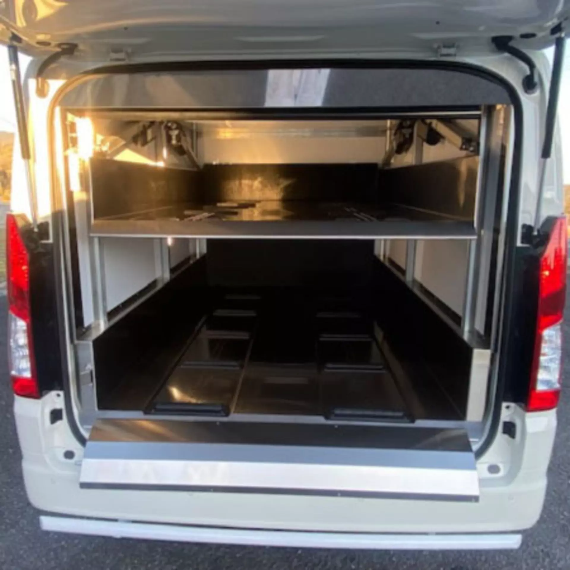 Hillier engineers automation with LINAK actuators for funeral transfer vans