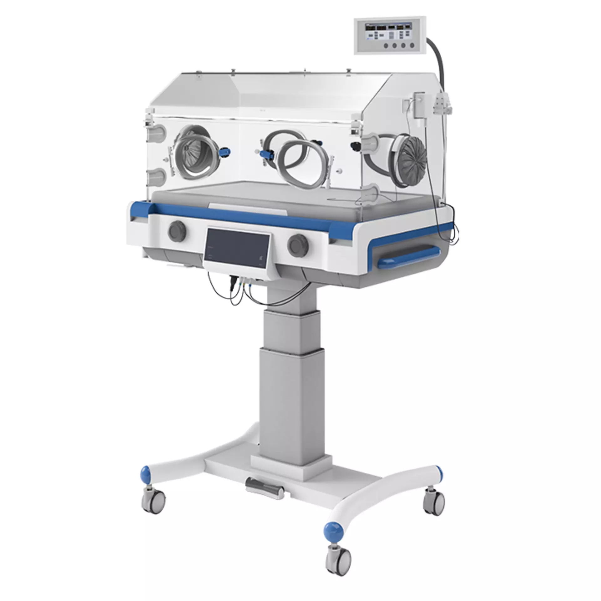 Neonatal incubator with LINAK linear actuators in hospital