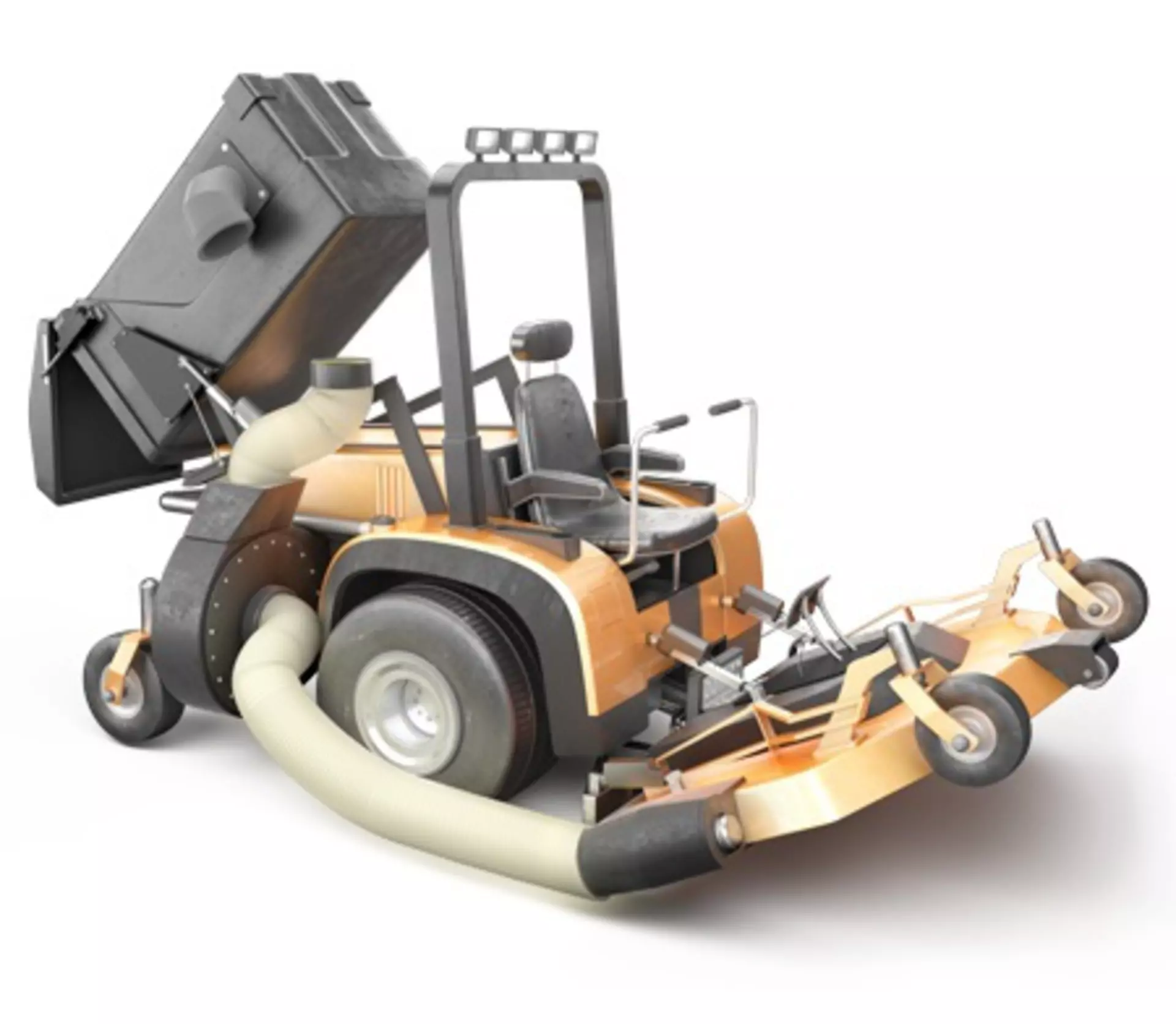 Shock testing electric actuators for industrial applications - Lawn mower