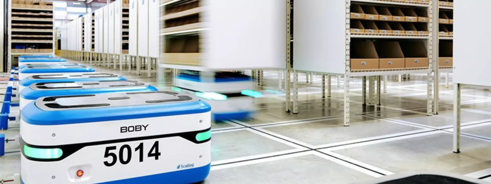 Boby, mobile robot from Scallog features LINAK aktuator