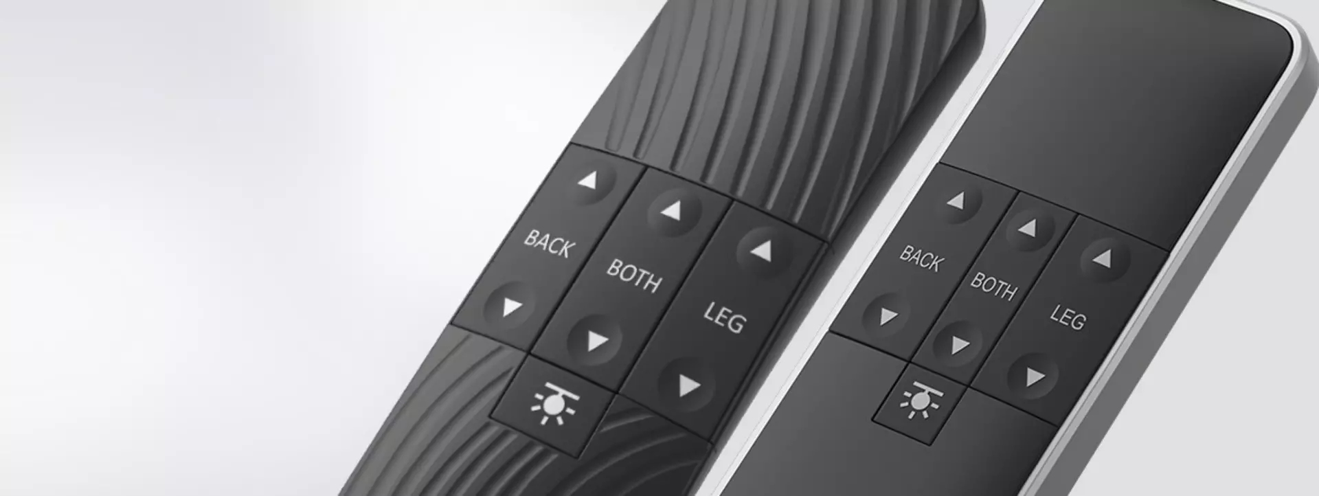 Standard editions of the hand control HC40 for comfort beds