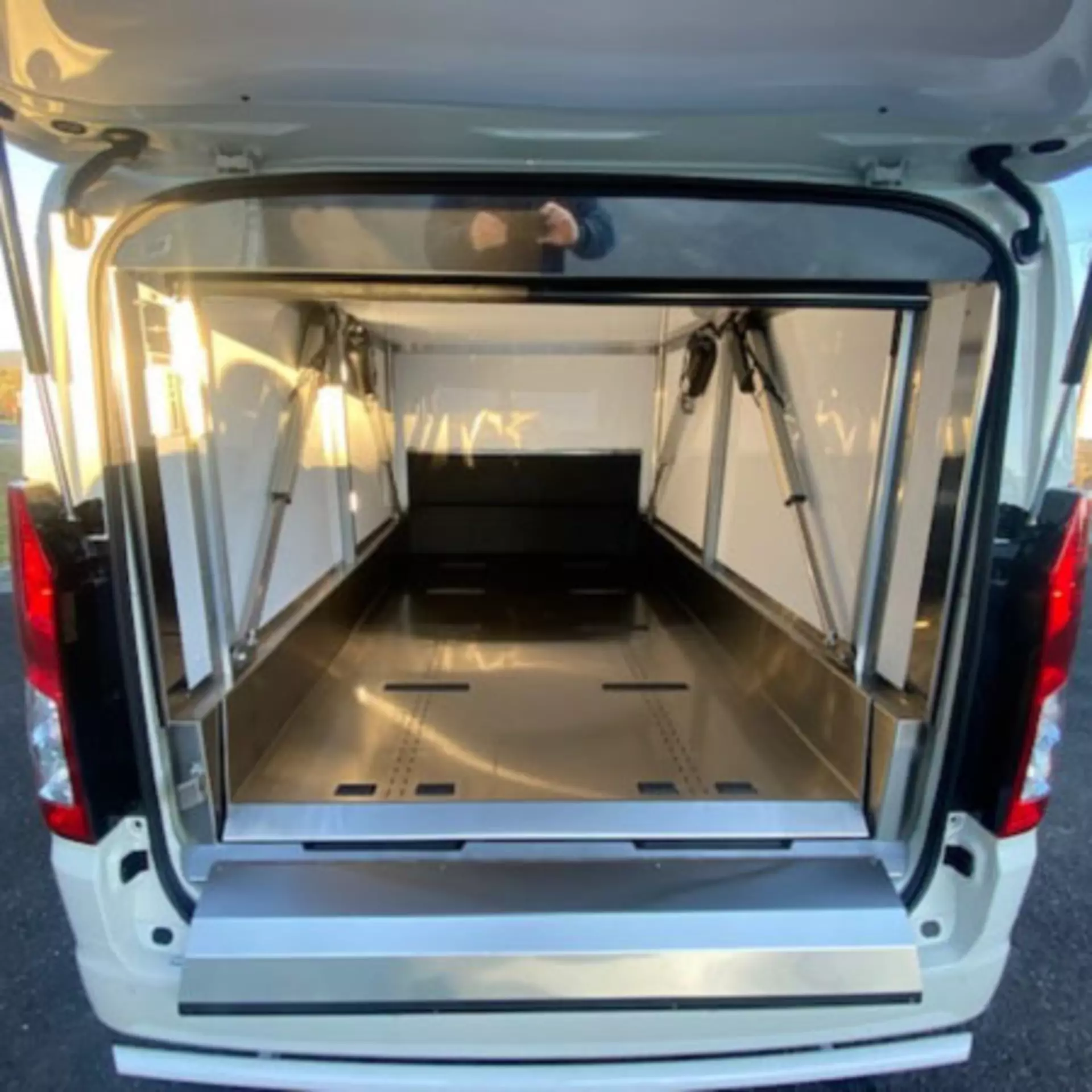 Hillier engineers automation with LINAK actuators for funeral transfer vans
